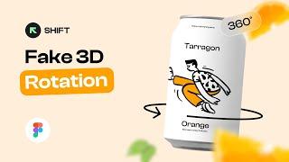 Figma Tutorial Fake 3d Rotation in Figma