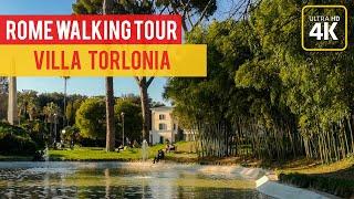 Exploring the Hidden Gems of Rome Walking Tour of Villa Torlonia 4K ULTRA HD