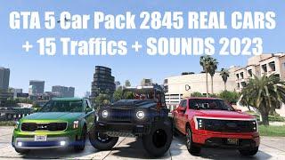 GTA 5 Car Pack 2845 REAL CARS + 15 Traffics + 1.0.3095... 1.68