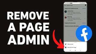 How to Remove Admin from Facebook Page