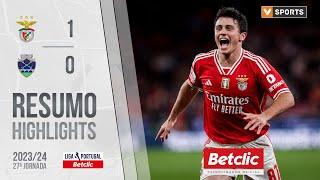 Resumo Benfica 1-0 Chaves Liga 2324 #27