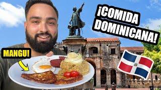 Probando COMIDA TÍPICA en la REPÚBLICA DOMINICANA  Santo Domingo