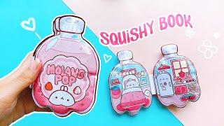 Molang Squishy Book  Quiet book  Ghes Handmade  Molang Pop Soda Squishy Book