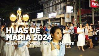 Hijas de Maria Palma and Fireworks 2024 - General Trias Cavite