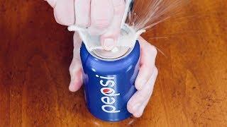 How to Defuse a Shaken Soda Can