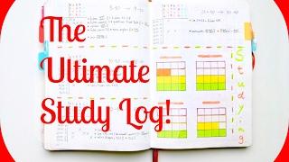 The Ultimate Study Log  Bullet Journal for University Students  The Boosted Journal