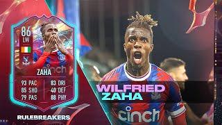 THE BEST STRIKER IN THE PREMIER LEAGUE 86 RULEBREAKERS ZAHA PLAYER REVIEW - FIFA 23 ULTIMATE TEAM