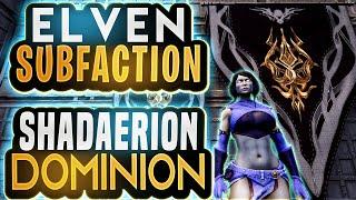 Elven Covenant Sub-faction Shadaerion Dominion - Age of Calamitous