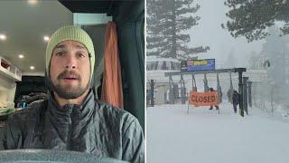 Bay Area man misses Palisades Tahoe avalanche by minutes helps skiers navigate