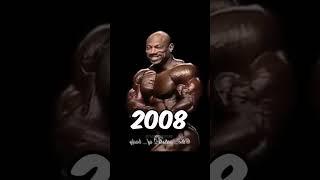 DEXTER JACKSON 2008 VS 2020 #bodybuilding