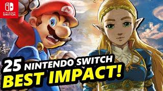 TOP 25 MOST Impactful Nintendo Switch Games of All Time 