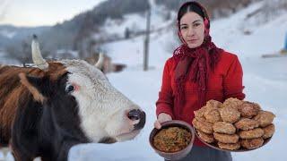 Life in the Carpathian Mountains Marias Solitary Life and Traditional Ukrainian Cuisine