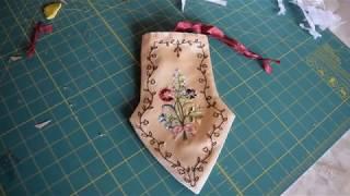 Making the Rijks Museum Reticule using an Embroidery Machine