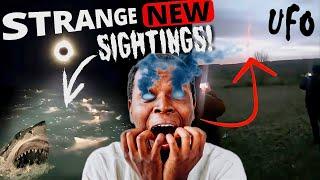 Strange Sightings During 2024 Eclipse New UFO Footage