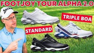 FootJoy Tour Alpha 2.0 Golf Shoe Ultimate Triple Boa Technology