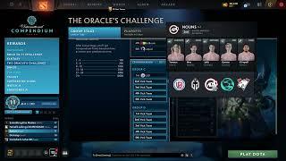 The Oracles Challenge and Fantasy Players - The International Compendium 2023 - Predictions