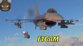 War Thunder SIM - Belgian F16AM - Mavericks