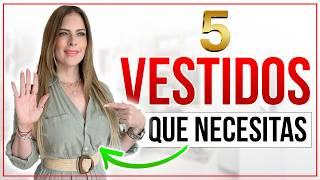 5 VESTIDOS De Moda 2024 ParaTODA LA VIDA  Vestidos Infalibles