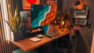 Cozy Desk Setup MAKEOVER  2024 Focus & Productivity