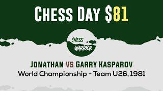 Jonathan vs Garry Kasparov  World Championship - Team U26 1981