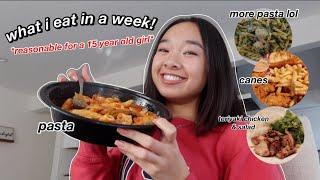 WHAT I EAT IN A WEEK *reasonable for a 15 year old girl*  Nicole Laeno