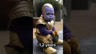 Evolution of Thanos in reality @evolution_mind #shorts #evolution #thanos