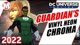 DCUO Guardians Vinyl Neon Chroma Material