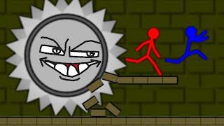 Stickman Animation The Ultimate Escape Challenge - Watergirl AND Fireboy