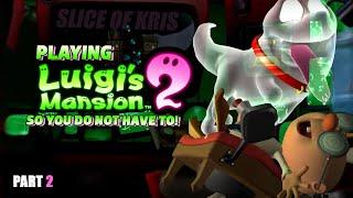 Playing Luigi Mansion 2 Dark Moon So you do not have to Part 2