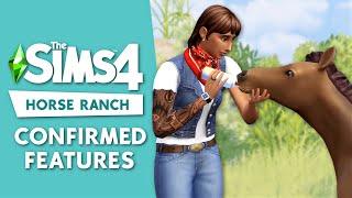 20 CONFIRMED FEATURES IN SIMS 4 HORSE RANCH 