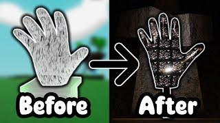 The First Version Of Gloves Before Change - Slap Battles