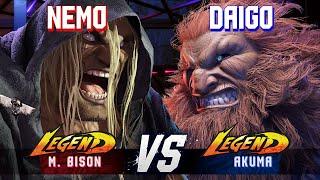 SF6 ▰ NEMO M.Bison vs DAIGO Akuma ▰ High Level Gameplay