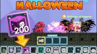 Getting GHASTLY WINGS from Halloween Special Gift Box 100DLS PROFIT OMG  Growtopia