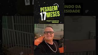 PESAGEM E BIO IMPÊDANCIA DE 17 MESES#projetosaindodaobesidade #pesagem #foco #fé #força #diciplina