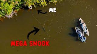 Mega Snook Mission in Florida Backwaters  The Return of Monster Snook