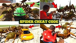 Finally Spider आ गया  Spider Cheat Code in indian bikes driving 3d  Rickshaw Code Harsh in Game