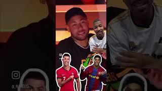 Olha resposta do Neymar CR7 ou R10 quem você prefere? Concorda torcedor ?#ney #neymar #neymarjr