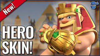 New Egypt King Hero Skin - April 2024  Clash of Clans