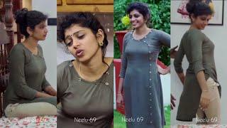 Shruthi Rajanikanth  Malayalam Serial Actress Hot  part 1