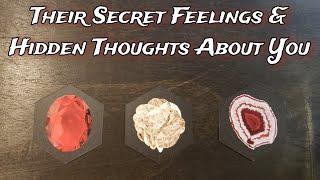  Their SECRET Feelings & HIDDEN Thoughts About YOU  Pick A Card Love Reading