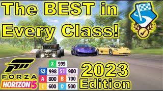 The BEST Car In Each Class For Road Racing In Forza Horizon 5 - 2023 Edition