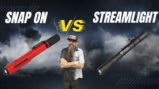 Pen Light Review Snap On vs Streamlight
