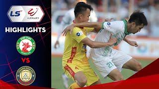 Highlights  Topenland Bình Định – Đông Á Thanh Hóa  Chiến thắng mở đường vào Top 6  VPF Media