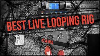 Best Acoustic Live Looping Rig - Carl Wockner 2020 setup