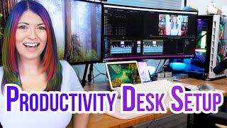 Productivity Hacks 5 Pro Tips For A Work From Home Desk Setup \\ Anker KVM Switch