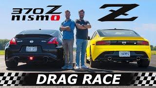 2023 Nissan Z vs Nissan 370Z NISMO  DRAG RACE & LAP TIMES