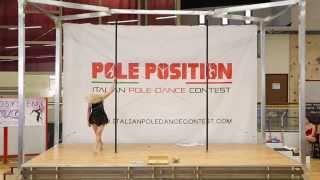 Silly Previati base italian poledance contest2015