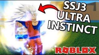 SSJ3 Mastered Ultra Insintct Form Dragon Ball Ultimate Roblox #Roblox Dragon Blox Ultimate