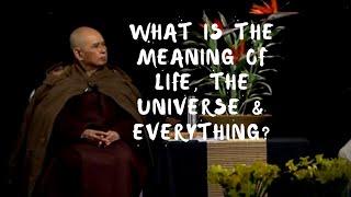 What is the meaning of life the universe and everything?