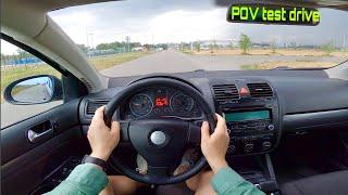 2009 Volkswagen Jetta 1.6 AT 102HP POV test drive